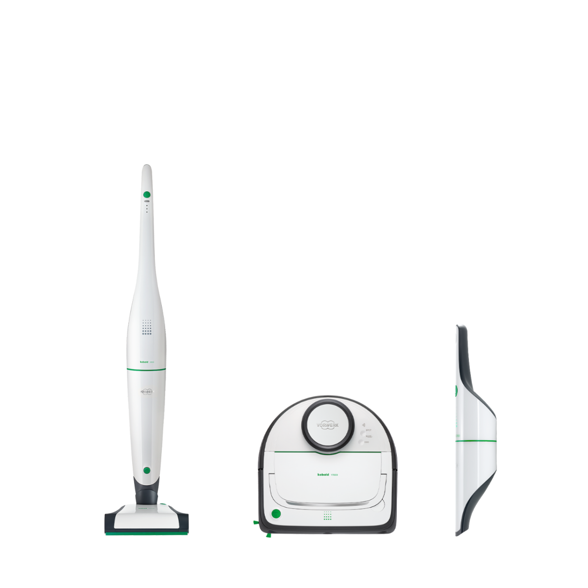 Vorwerk Kobold VB100 Akku-Staubsauger & VR300 Saugroboter kleines-Akku-Set