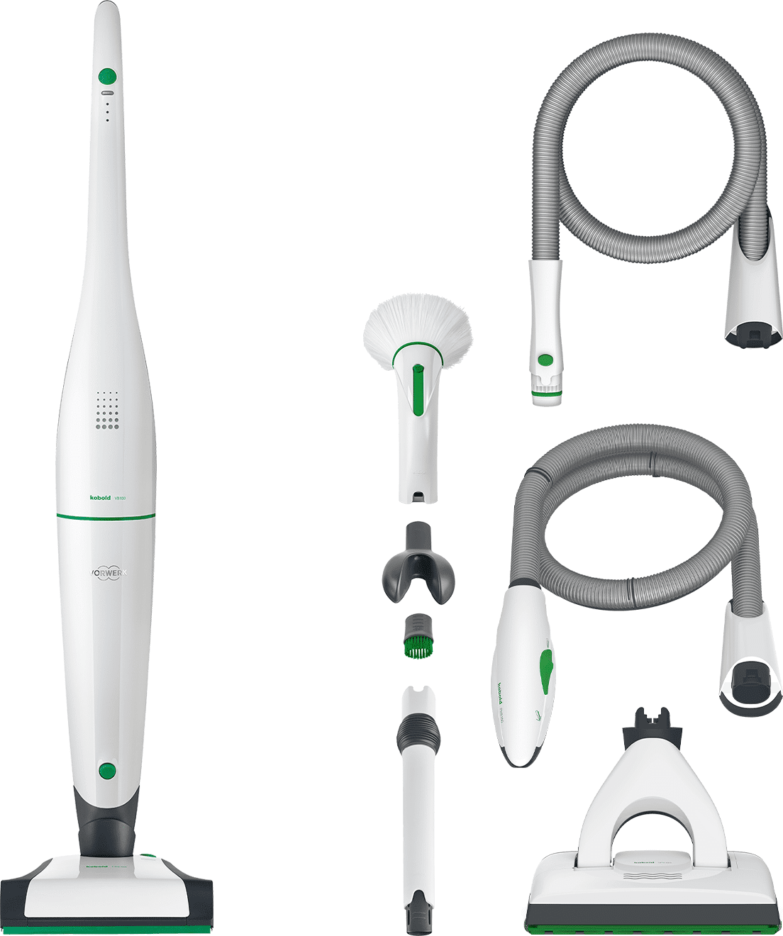 Vorwerk Kobold VB100 Akku-Staubsauger Komplett-Set