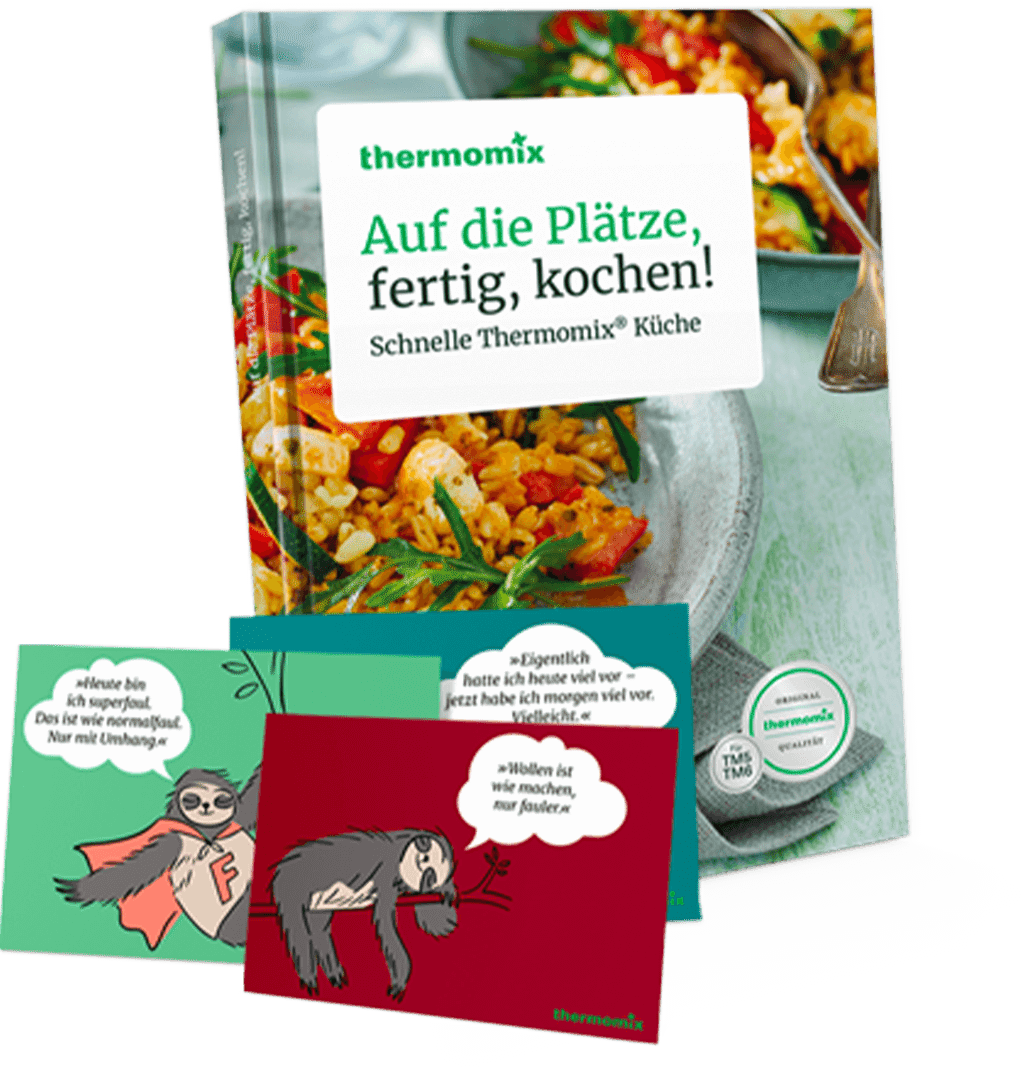 Vorwerk Thermomix® Kochbuch „Auf die Plätze, fertig, kochen! Schnelle Thermomix® Küche“