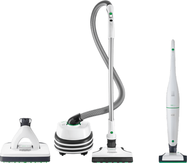 Vorwerk Kobold VB100 Akku-Staubsauger & VT300 Bodenstaubsauger Komfort-Set