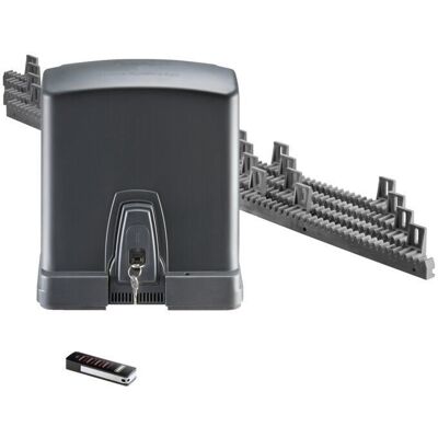 Sommer Schiebetorantrieb RUNner Set inkl. Steuerung, 1 Handsender Pearl, 4m Kunststoffzahnstange Sommer Schiebetorantrieb RUNner Set inkl. Steuerung, 1 Handsender Pearl, 4m Kunststoffzahnstange