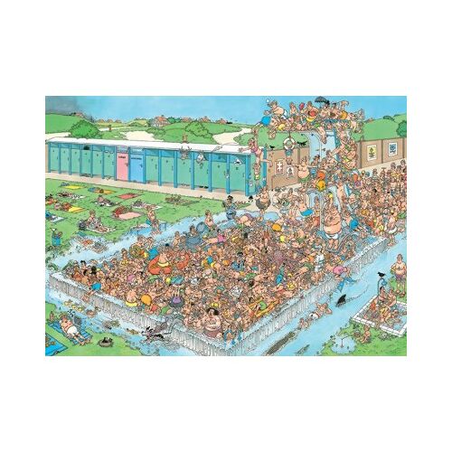 Jumbo Jan van Haasteren - Pool Pile-Up 1000 Teile Puzzle Jumbo-20039