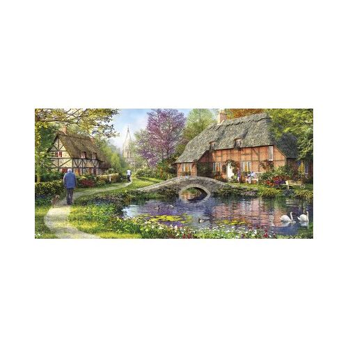 Gibsons Cottage by the Brook 636 Teile Puzzle Gibsons-G4050