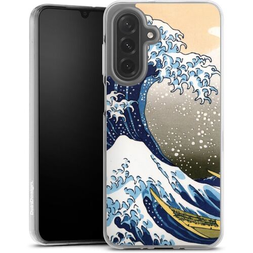 DeinDesign Galaxy A26 Handy Silikon Hülle Case transparent Handyhülle Die Große Welle Vor Kanagawa Kunst Katsushika Hokusai Silikon Case