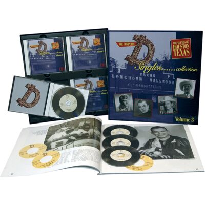 Various - The 'D' Singles - Vol.3, The Sounds Of Houston Texas (4-CD Deluxe Box Set) Various - The 'D' Singles - Vol.3, The Sounds Of Houston Texas (4-CD Deluxe Box Set)