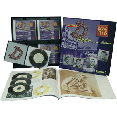 Various - The 'D' Singles - Vol.5, The Sounds Of Houston Texas (4-CD Deluxe Box Set) Various - The 'D' Singles - Vol.5, The Sounds Of Houston Texas (4-CD Deluxe Box Set)
