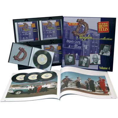 Various - The 'D' Singles - Vol.4, The Sounds Of Houston Texas (4-CD Deluxe Box Set) Various - The 'D' Singles - Vol.4, The Sounds Of Houston Texas (4-CD Deluxe Box Set)