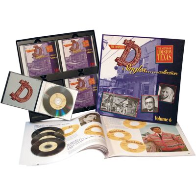 Various - The 'D' Singles - Vol.6, The Sounds Of Houston Texas (4-CD Deluxe Box Set) Various - The 'D' Singles - Vol.6, The Sounds Of Houston Texas (4-CD Deluxe Box Set)