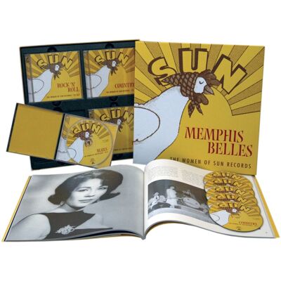Various - SUN Records - Memphis Belles - The Women Of Sun Records (6-CD Deluxe Box1 Various - SUN Records - Memphis Belles - The Women Of Sun Records (6-CD Deluxe Box1