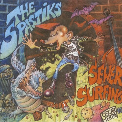 The Spastiks – Sewer Surfing (LP)