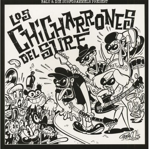 Balu & Die Surfgrammeln – Los Chicharrones Del Surf (EP, 10inch, 45rpm, Ltd.)