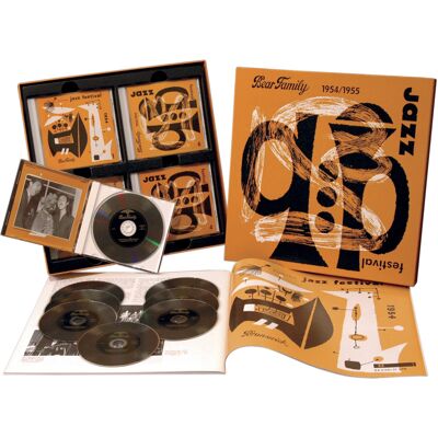Various - Jazz in Deutschland - Deutsches Jazz Festival 1954 - 1955 (8-CD Deluxe Box Set) Various - Jazz in Deutschland - Deutsches Jazz Festival 1954 - 1955 (8-CD Deluxe Box Set)