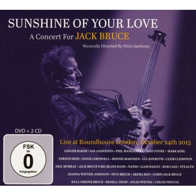 Various - Sunshine Of Your Love - A Concert For Jack Bruce (2-CD &1 Various - Sunshine Of Your Love - A Concert For Jack Bruce (2-CD &1