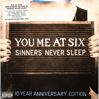 You Me At Six - Sinners Never Sleep - 10th Anniversary Editon (3-LP,1 You Me At Six - Sinners Never Sleep - 10th Anniversary Editon (3-LP,1