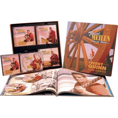 Quinn, Freddy - Tausend Meilen von zu Haus... - Film-Songs (4-CD Deluxe Box1 Quinn, Freddy - Tausend Meilen von zu Haus... - Film-Songs (4-CD Deluxe Box1