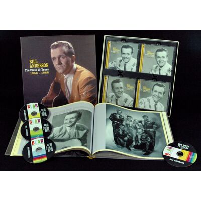 Anderson, Bill - The First 10 Years, 1956-1966 (4-CD Deluxe Box Set) Anderson, Bill - The First 10 Years, 1956-1966 (4-CD Deluxe Box Set)