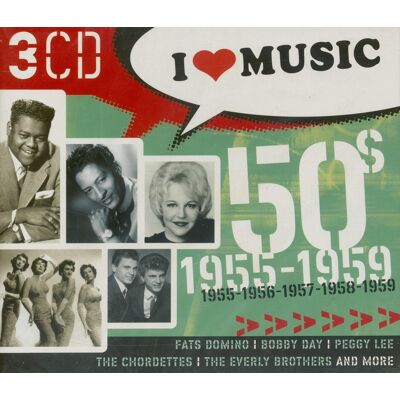 Various - I Love Music 1955-1959 (3-CD) Various - I Love Music 1955-1959 (3-CD)