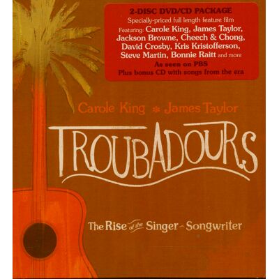 King, Carole & James Taylor - Troubadours - Rise Of The Singer-Songwriter (CD + DVD) King, Carole & James Taylor - Troubadours - Rise Of The Singer-Songwriter (CD + DVD)