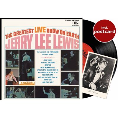 Lewis, Jerry Lee - The Greatest Live Show On Earth (LP, 180gram Vinyl) Lewis, Jerry Lee - The Greatest Live Show On Earth (LP, 180gram Vinyl)