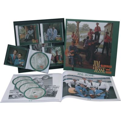 Jim & Jesse - Bluegrass And More (5-CD Deluxe Box Set) Jim & Jesse - Bluegrass And More (5-CD Deluxe Box Set)