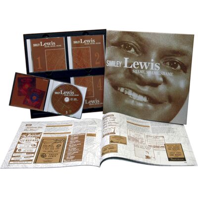 Lewis, Smiley - Shame, Shame, Shame (4-CD Deluxe Box Set) Lewis, Smiley - Shame, Shame, Shame (4-CD Deluxe Box Set)
