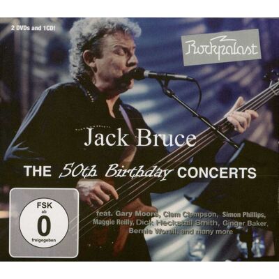 Bruce, Jack - The 50th Birthday Concerts (CD & 2-DVD) Bruce, Jack - The 50th Birthday Concerts (CD & 2-DVD)