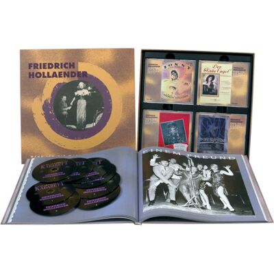 Hollaender, Friedrich - Wenn ich mir was wünschen dürfte (8-CD Deluxe Box Set) Hollaender, Friedrich - Wenn ich mir was wünschen dürfte (8-CD Deluxe Box Set)