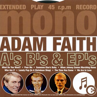 Faith, Adam - A's, B's & EPs (CD) Faith, Adam - A's, B's & EPs (CD)