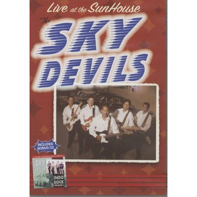 Sky Devils, The - Live At The Sunhouse - Indo Rock Vol.2 (DVD + CD) Sky Devils, The - Live At The Sunhouse - Indo Rock Vol.2 (DVD + CD)
