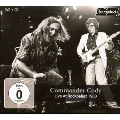 Commander Cody - Live At Rockpalast 1980 (CD & DVD) Commander Cody - Live At Rockpalast 1980 (CD & DVD)