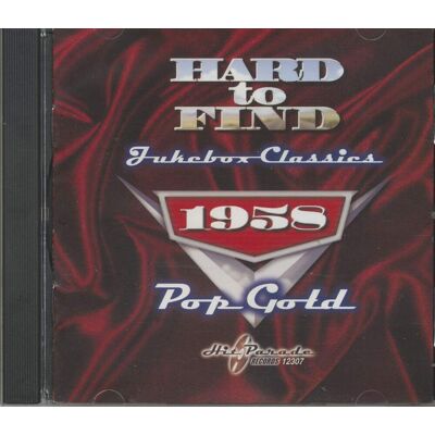 Various - Hard To Find Jukebox Classics - 1958 Pop Gold (CD) Various - Hard To Find Jukebox Classics - 1958 Pop Gold (CD)