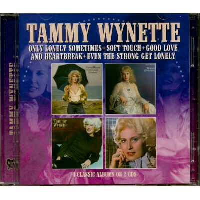 Wynette, Tammy - Only Lonely Sometimes...plus - 4 Classic Albums (2-CD) Wynette, Tammy - Only Lonely Sometimes...plus - 4 Classic Albums (2-CD)