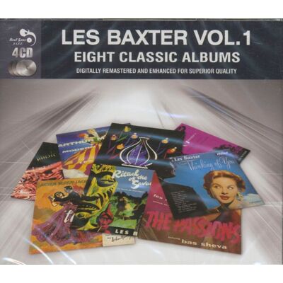 Baxter, Les - Eight Classic Albums Vol.1 (4-CD) Baxter, Les - Eight Classic Albums Vol.1 (4-CD)