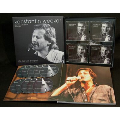Wecker, Konstantin - Live-Aufnahmen (10-CD Deluxe Box Set) Wecker, Konstantin - Live-Aufnahmen (10-CD Deluxe Box Set)