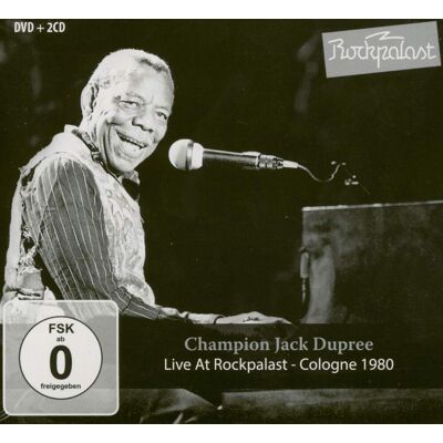 Dupree, Champion Jack - Live At Rockpalast - Cologne 1980 (2-CD & DVD) Dupree, Champion Jack - Live At Rockpalast - Cologne 1980 (2-CD & DVD)