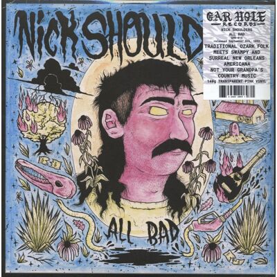 Shoulders, Nick - All Bad (LP, 140g colored Vinyl) Shoulders, Nick - All Bad (LP, 140g colored Vinyl)