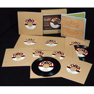 Various - Ric & Ron Records - From The Vaults (10x7inch, 45rpm Various - Ric & Ron Records - From The Vaults (10x7inch, 45rpm