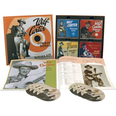Carter, Wilf - Cowboy Songs (8-CD Deluxe Box Set) Carter, Wilf - Cowboy Songs (8-CD Deluxe Box Set)