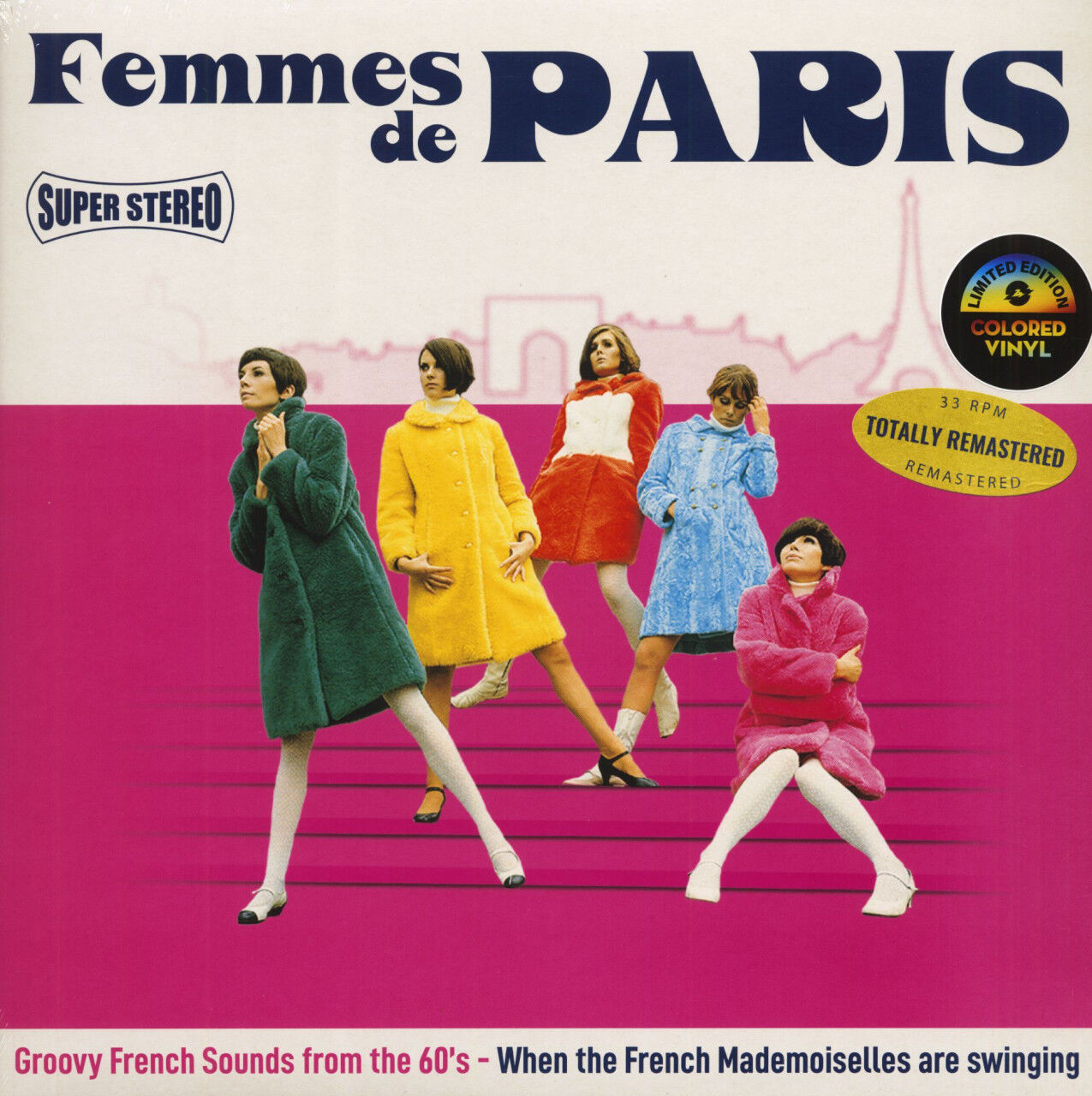 Various - Femmes De Paris (LP, Pink Vinyl, Record Store Day Edition, Ltd.)