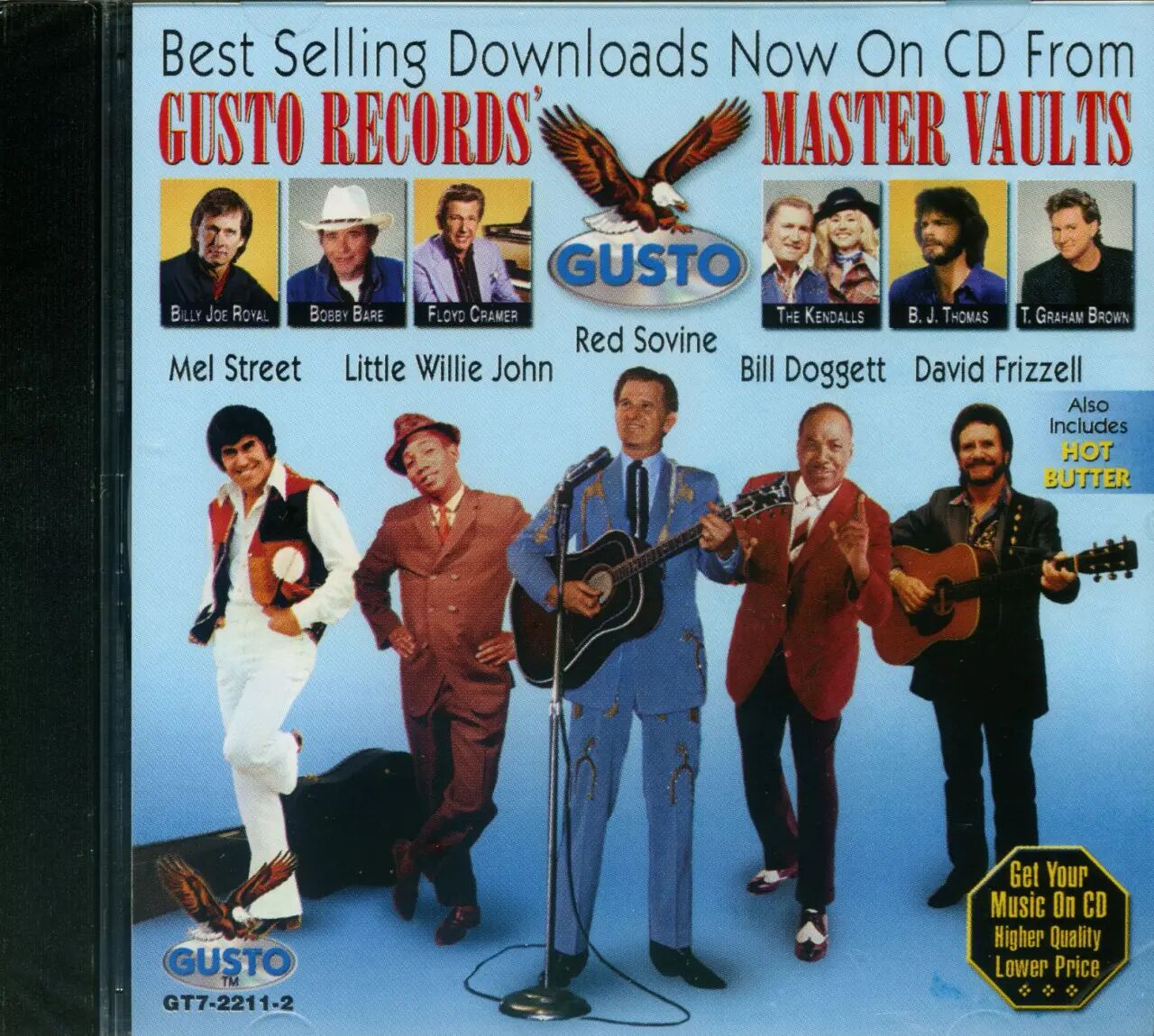 Various - Best Selling Downloads Now On CD From Gusto Records Master Vaults (CD)