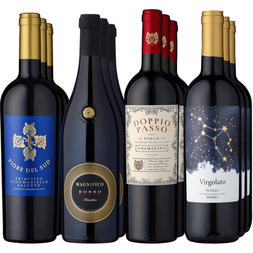 12er-Probierpaket »Italienische Rotwein-Power«