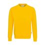 HAKRO 475 Comfort Fit Sweatshirt Rundhals gelb, Einfarbig S