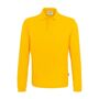 HAKRO 815 Comfort Fit Longsleeve Poloshirt gelb, Einfarbig XXL