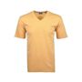RAGMAN Softknit Regular Fit T-Shirt V-Ausschnitt gelb, Einfarbig M