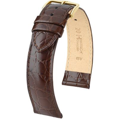 Hirsch Lederband Crocograin 12302810-1-16 Hirsch Lederband Crocograin 12302810-1-16