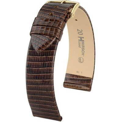 Hirsch Lederband Lizard 01766010-1-18 Hirsch Lederband Lizard 01766010-1-18
