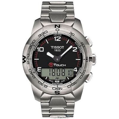 Tissot Chronograph T-Touch II Titanium T0474204405700 Tissot Chronograph T-Touch II Titanium T0474204405700