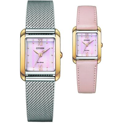 Citizen Uhren-Set inkl. Wechselarmband Elegant Eco-Drive EW5596-66X Citizen Uhren-Set inkl. Wechselarmband Elegant Eco-Drive EW5596-66X