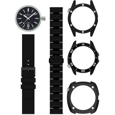 Certina Uhren-Kit DS Plus Kit Full Black C0414073905100 Certina Uhren-Kit DS Plus Kit Full Black C0414073905100