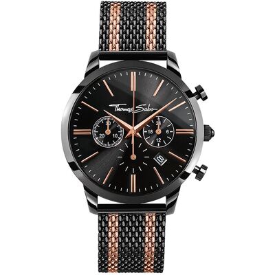 2. Chance - Thomas Sabo Herrenuhr WA0289-285-203-42 mm 2. Chance - Thomas Sabo Herrenuhr WA0289-285-203-42 mm